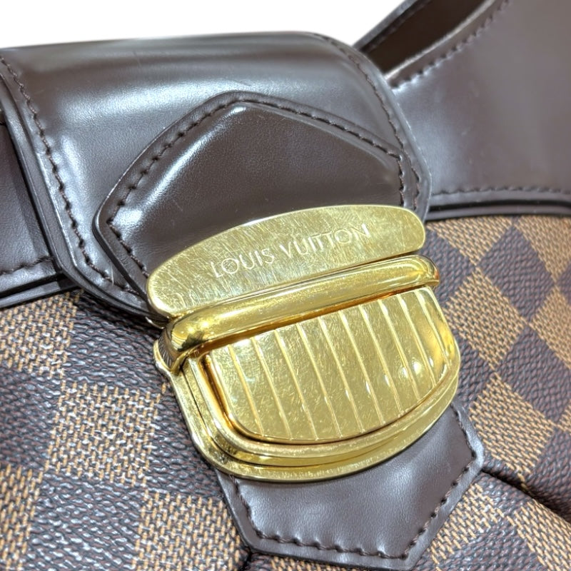 ルイ・ヴィトン LOUIS VUITTON システィナMM N41541 ブラウン ダミエ・キャンバス レディース ハンドバッグ
