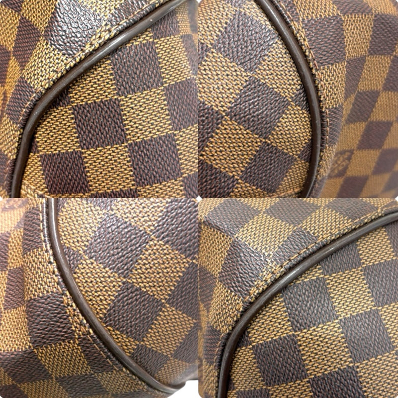 ルイ・ヴィトン LOUIS VUITTON システィナMM N41541 ブラウン ダミエ・キャンバス レディース ハンドバッグ