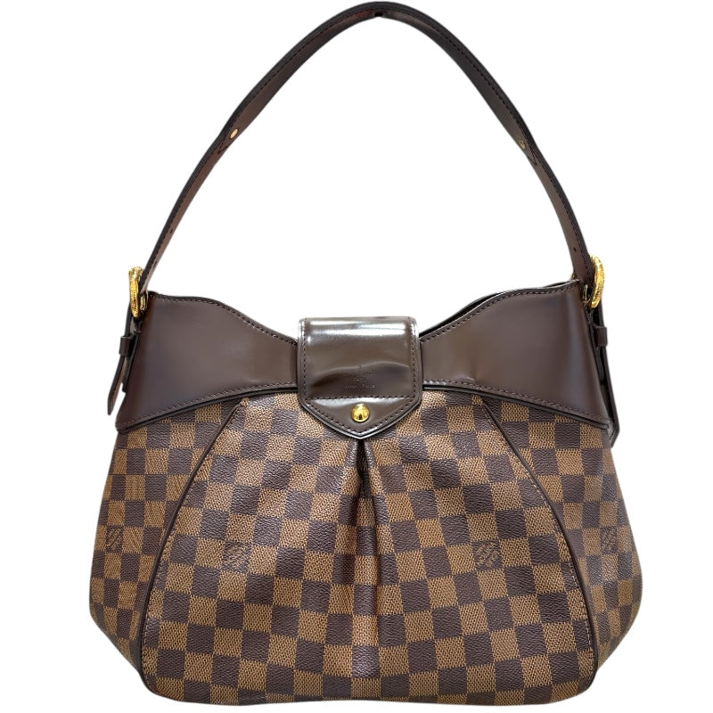 ルイ・ヴィトン LOUIS VUITTON システィナMM N41541 ブラウン ダミエ・キャンバス レディース ハンドバッグ