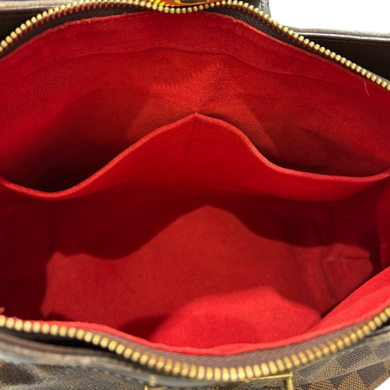 ルイ・ヴィトン LOUIS VUITTON システィナMM N41541 ブラウン ダミエ・キャンバス レディース ハンドバッグ