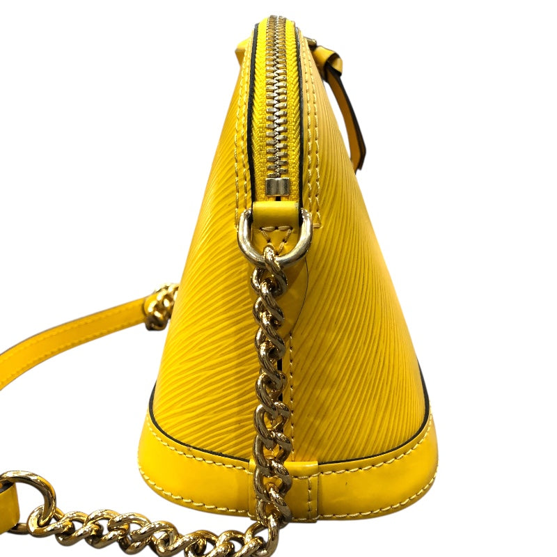 ルイ・ヴィトン LOUIS VUITTON アルマミニ・チェーン M53119 シトロンイエロー エピ レディース ショルダーバッグ