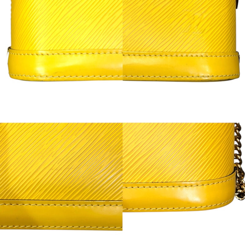 ルイ・ヴィトン LOUIS VUITTON アルマミニ・チェーン M53119 シトロンイエロー エピ レディース ショルダーバッグ
