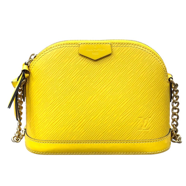 Louis Vuitton エピライン　アルシュレザーショルダーバッグ　イエロー ルイヴィトン スーパーコピー ショルダーバッグ イエローエピレザー