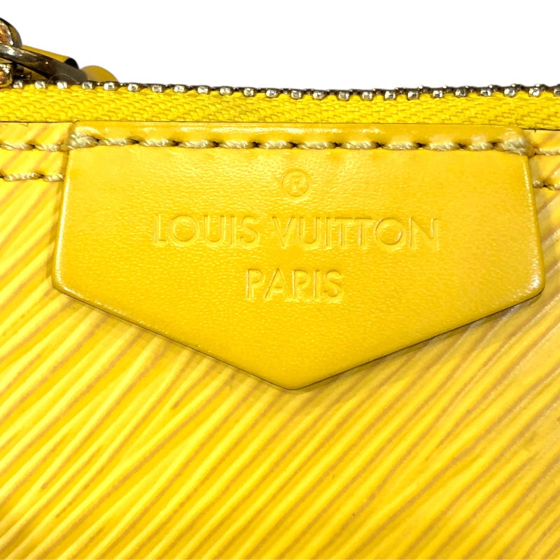 ルイ・ヴィトン LOUIS VUITTON アルマミニ・チェーン M53119 シトロンイエロー エピ レディース ショルダーバッグ