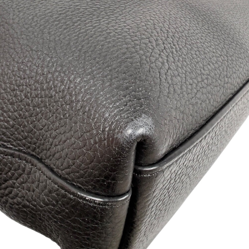 ルイ・ヴィトン LOUIS VUITTON カバ・ヴォワヤージュ M41804 ブラック　シルバー金具 トリヨン ユニセックス トートバッグ