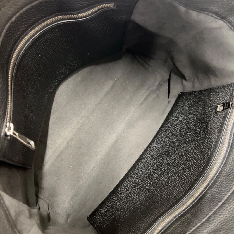 ルイ・ヴィトン LOUIS VUITTON カバ・ヴォワヤージュ M41804 ブラック　シルバー金具 トリヨン ユニセックス トートバッグ