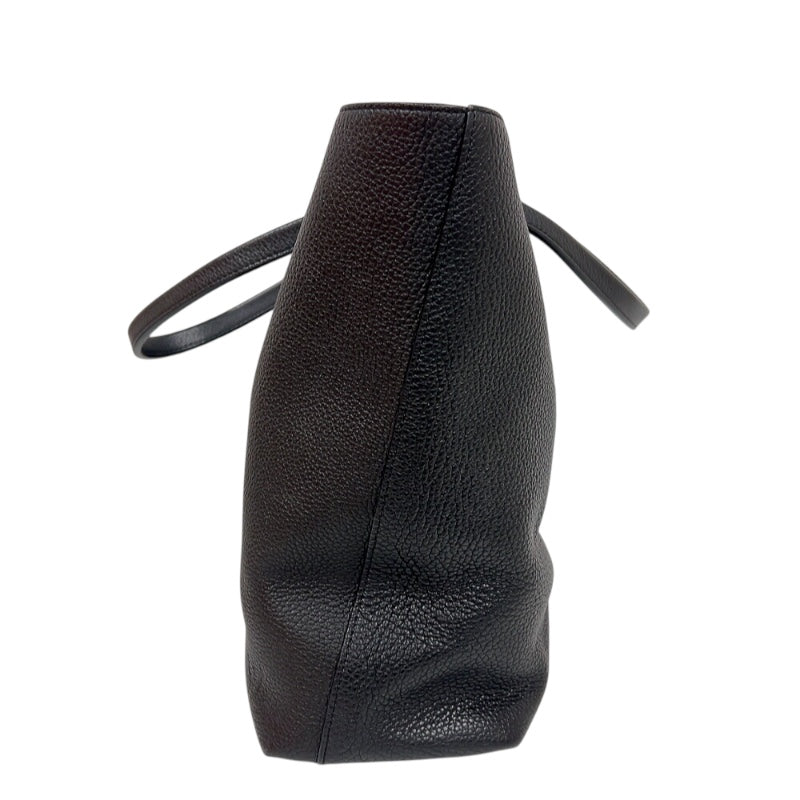 ルイ・ヴィトン LOUIS VUITTON カバ・ヴォワヤージュ M41804 ブラック　シルバー金具 トリヨン ユニセックス トートバッグ