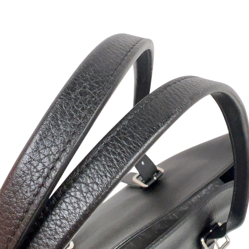 ルイ・ヴィトン LOUIS VUITTON カバ・ヴォワヤージュ M41804 ブラック　シルバー金具 トリヨン ユニセックス トートバッグ