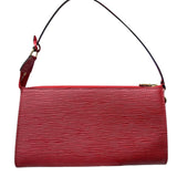 ルイ・ヴィトン LOUIS VUITTON ポシェット・アクセソワール M52947 カスティリアンレッド エピレザー レディース ハンドバッグ