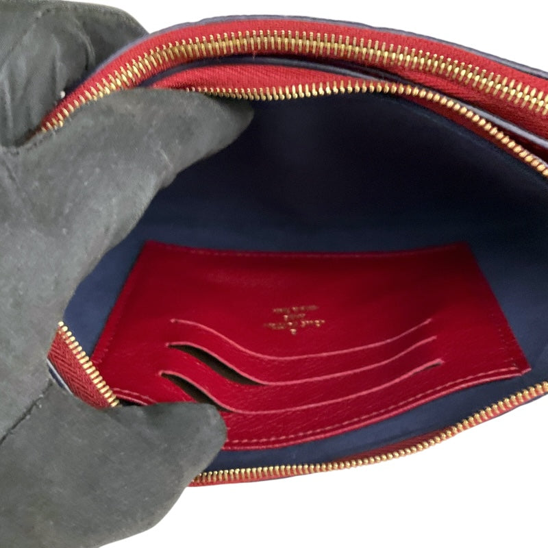 ルイ・ヴィトン LOUIS VUITTON ポシェット・ドゥーブル M68574 レッド ﾓﾉｸﾞﾗﾑ･ｱﾝﾌﾟﾗﾝﾄ レディース ショルダーバッグ ルイ・ヴィトン LOUIS VUITTON ポシェット・ドゥーブル M68574 レッド
