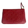 ルイ・ヴィトン LOUIS VUITTON ポシェット・ドゥーブル M68574 レッド ﾓﾉｸﾞﾗﾑ･ｱﾝﾌﾟﾗﾝﾄ レディース ショルダーバッグ