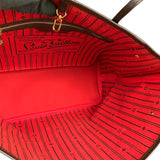 ルイ・ヴィトン LOUIS VUITTON ネヴァーフルMM N51105 ブラウン ダミエ レディース トートバッグ