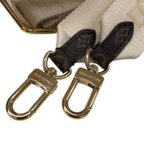 ルイ・ヴィトン LOUIS VUITTON オンザゴーEW M46653 ブラウン モノグラム・ジャイアント・リバース レディース ショルダーバッグ