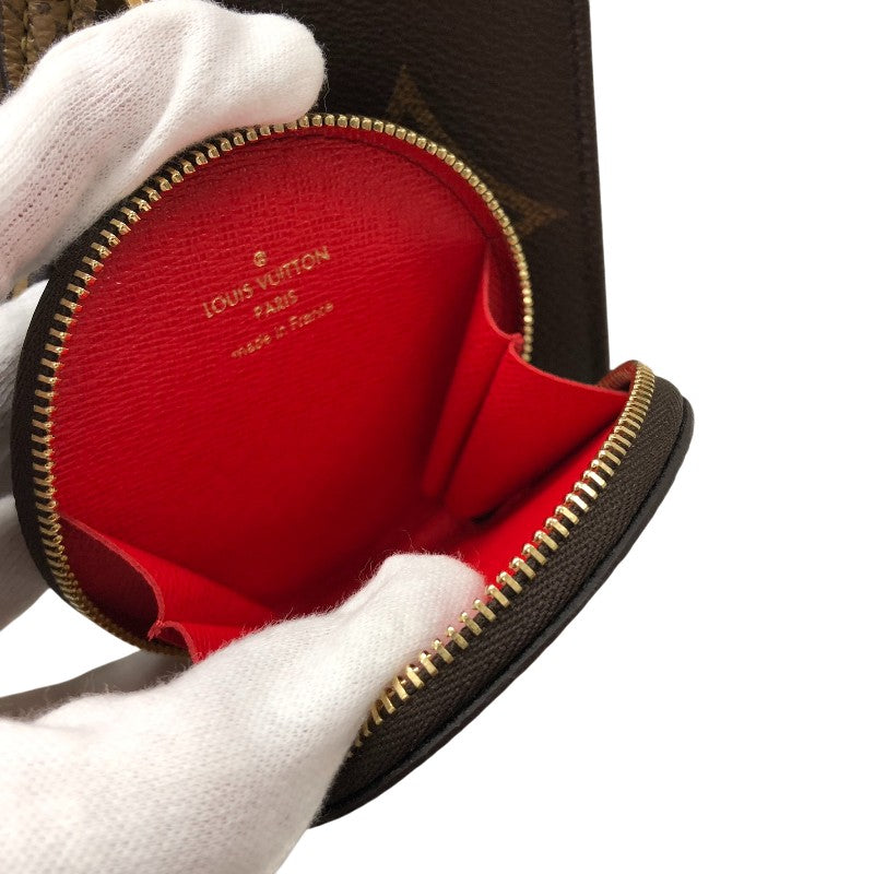 ルイ・ヴィトン LOUIS VUITTON オンザゴーEW M46653 ブラウン モノグラム・ジャイアント・リバース レディース ショルダーバッグ