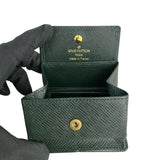 ルイ・ヴィトン LOUIS VUITTON ポルトモネ・ボワット M30384 グリーン タイガ レディース コインケース