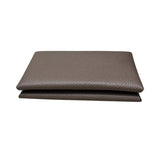 エルメス HERMES カルヴィ U刻印 エトゥープ エプソン ユニセックス カードケース