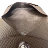 エルメス HERMES カルヴィ U刻印 エトゥープ エプソン ユニセックス カードケース