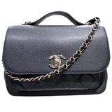 シャネル CHANEL ビジネスアフィニティ スモールショルダーバッグ A93607 キャビアスキン レディース ショルダーバッグ