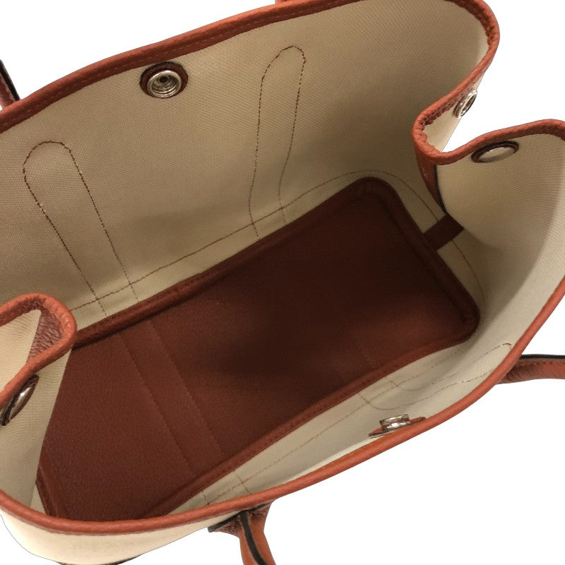 エルメス HERMES ガーデンパーティTPM Z刻 ベージュ/キュイーブル