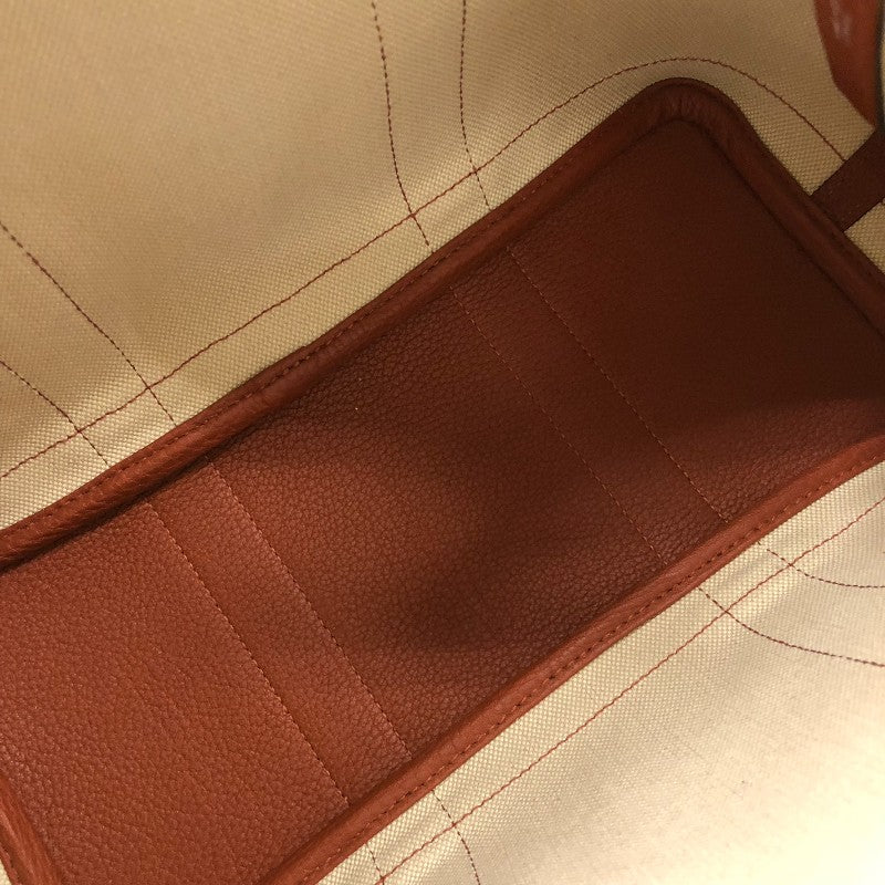 エルメス HERMES ガーデンパーティTPM Z刻 ベージュ/キュイーブル