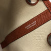 エルメス HERMES ガーデンパーティTPM Z刻 ベージュ/キュイーブル トワル/ネゴンダ レディース トートバッグ
