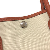 エルメス HERMES ガーデンパーティTPM Z刻 ベージュ/キュイーブル トワル/ネゴンダ レディース トートバッグ