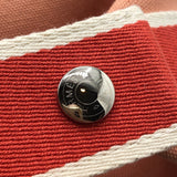 エルメス HERMES ブリッドアブラックPM ピンク×SV金具 トワル レディース ハンドバッグ