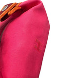 エルメス HERMES ブリッドアブラックPM ホットピンク トワル ユニセックス ポーチ
