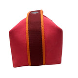 エルメス HERMES ブリッドアブラックPM ホットピンク トワル ユニセックス ポーチ