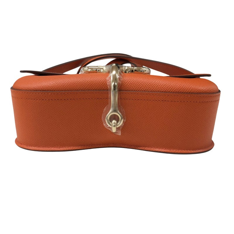 エルメス HERMES デッラカヴァレリア エラン B刻印 テールバテュー ゴールド金具 エプソン ユニセックス ショルダーバッグ