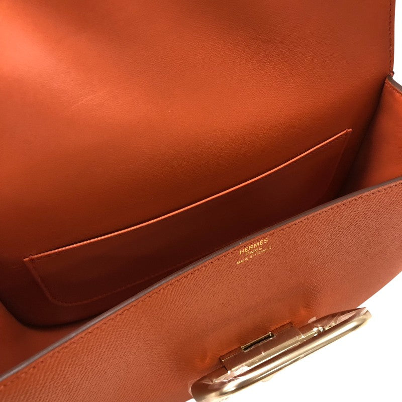 エルメス HERMES デッラカヴァレリア エラン B刻印 テールバテュー ゴールド金具 エプソン ユニセックス ショルダーバッグ