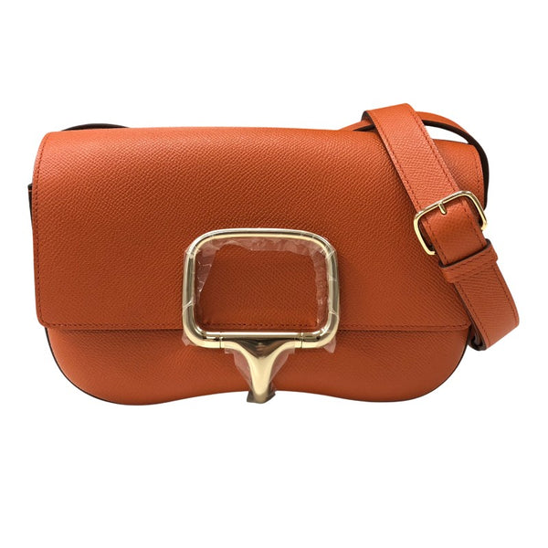 エルメス HERMES デッラカヴァレリア エラン B刻印 テールバテュー ゴールド金具 エプソン ユニセックス ショルダーバッグ