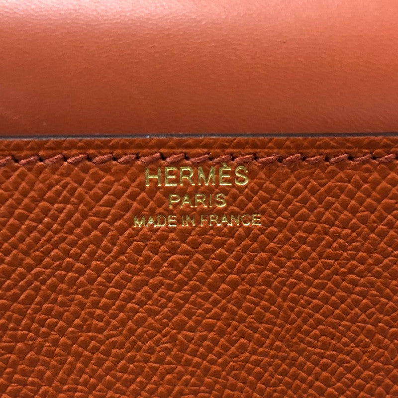 エルメス HERMES デッラカヴァレリア エラン B刻印 テールバテュー ゴールド金具 エプソン ユニセックス ショルダーバッグ