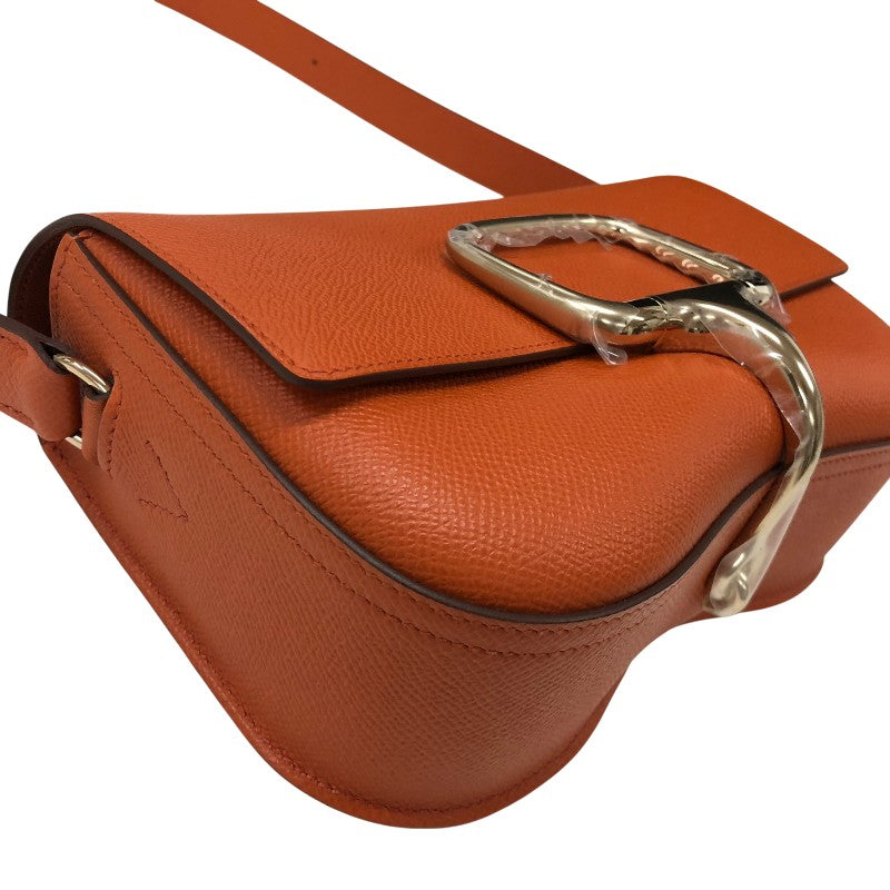 エルメス HERMES デッラカヴァレリア エラン B刻印 テールバテュー ゴールド金具 エプソン ユニセックス ショルダーバッグ