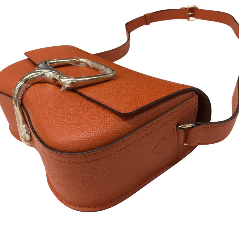 エルメス HERMES デッラカヴァレリア エラン B刻印 テールバテュー ゴールド金具 エプソン ユニセックス ショルダーバッグ