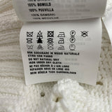 プラダ PRADA クロップドコットンニットシャツ P24R1I ホワイト コットン レディース ニット