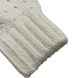 プラダ PRADA クロップドコットンニットシャツ P24R1I ホワイト コットン レディース ニット