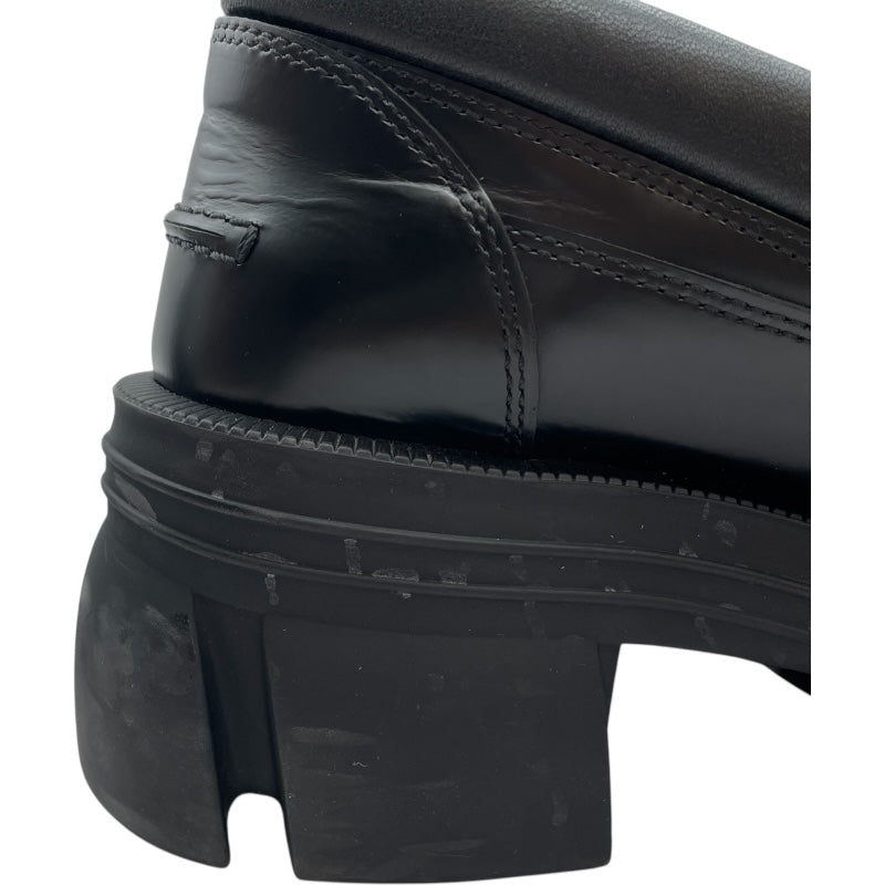 グッチ GUCCI ホースビットログソール ローファー 656869 ブラック レザー レディース ローファー