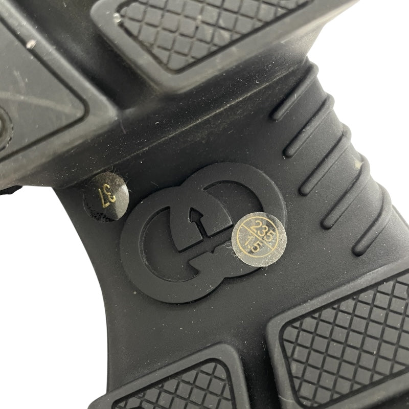 グッチ GUCCI ホースビットログソール ローファー 656869 ブラック レザー レディース ローファー