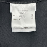 ディースクエアード DSQUARED ロゴレーヨンワンピース S75CV0121 ブラック レーヨン レディース ワンピース