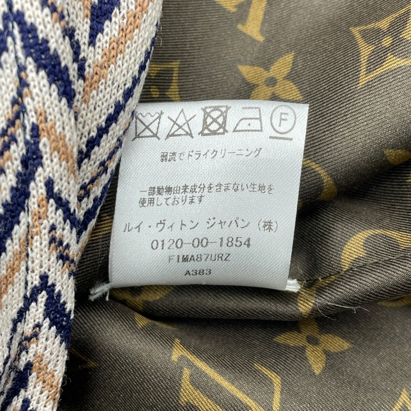 ルイ・ヴィトン LOUIS VUITTON 総柄ダブルロングコート FIMA87URZ  