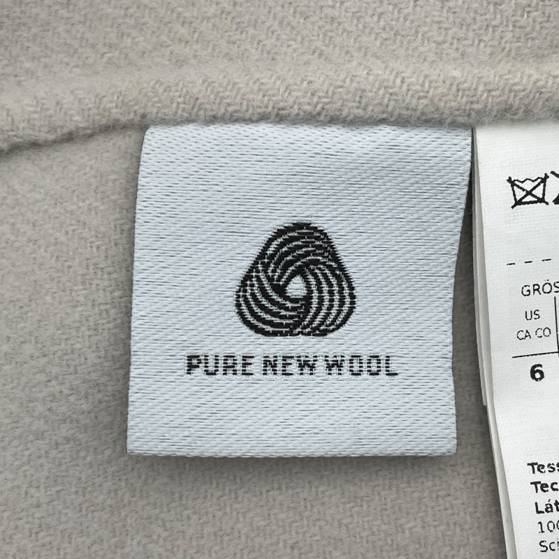 マックスマーラ Max Mara ベルテッドラップコート クリーム ウール レディース その他アウター