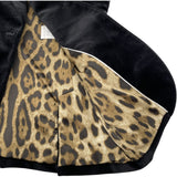 ドルチェ＆ガッバーナ Dolce & Gabbana ベルベットドレスジャケット F290OT ブラック コットン レディース その他アウター