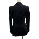 ドルチェ＆ガッバーナ Dolce & Gabbana ベルベットドレスジャケット F290OT ブラック コットン レディース その他アウター
