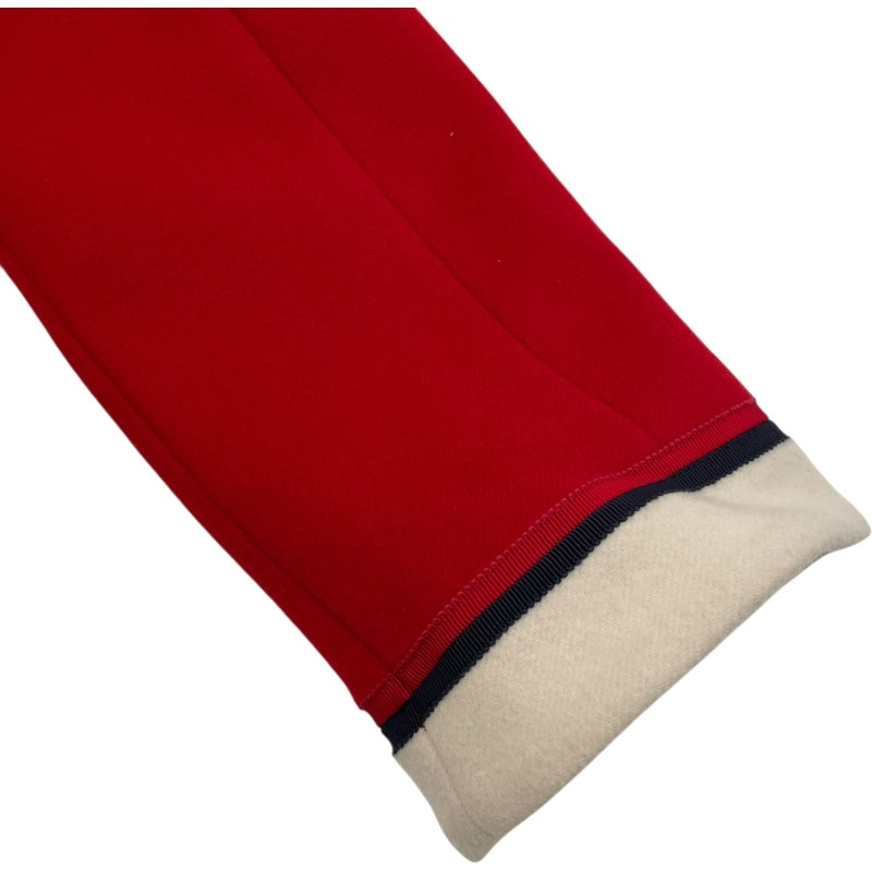 グッチ GUCCI ノーカラーロングコート 569221 レッド 羊毛 レディース その他アウター