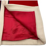 グッチ GUCCI ノーカラーロングコート 569221 レッド 羊毛 レディース その他アウター