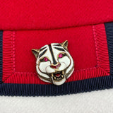 グッチ GUCCI ノーカラーロングコート 569221 レッド 羊毛 レディース その他アウター