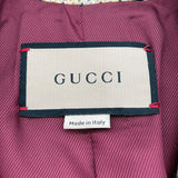 グッチ GUCCI GGベルベットロングコート 643302 ベージュ ウール レディース その他アウター