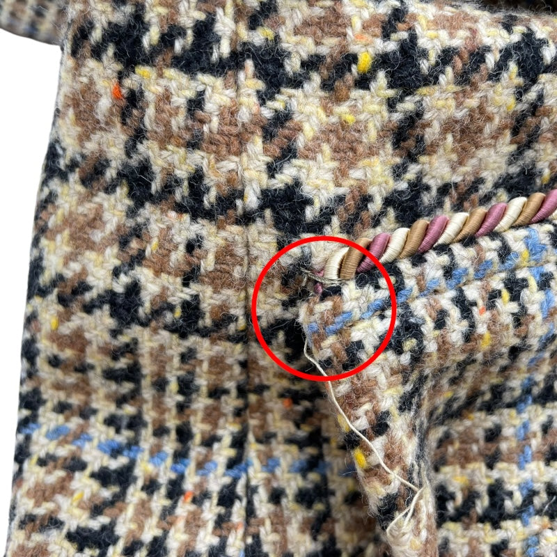 グッチ GUCCI GGベルベットロングコート 643302 ベージュ ウール  