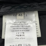 グッチ GUCCI GG総柄ダウンジャケット 452434 ブラック ナイロン メンズ ダウンジャケット